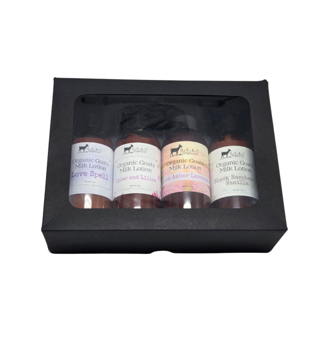 Organic Goat Milk Lotion Summer Sampler