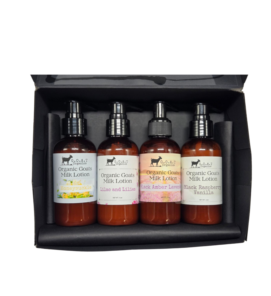 Organic Goat Milk Lotion Summer Sampler