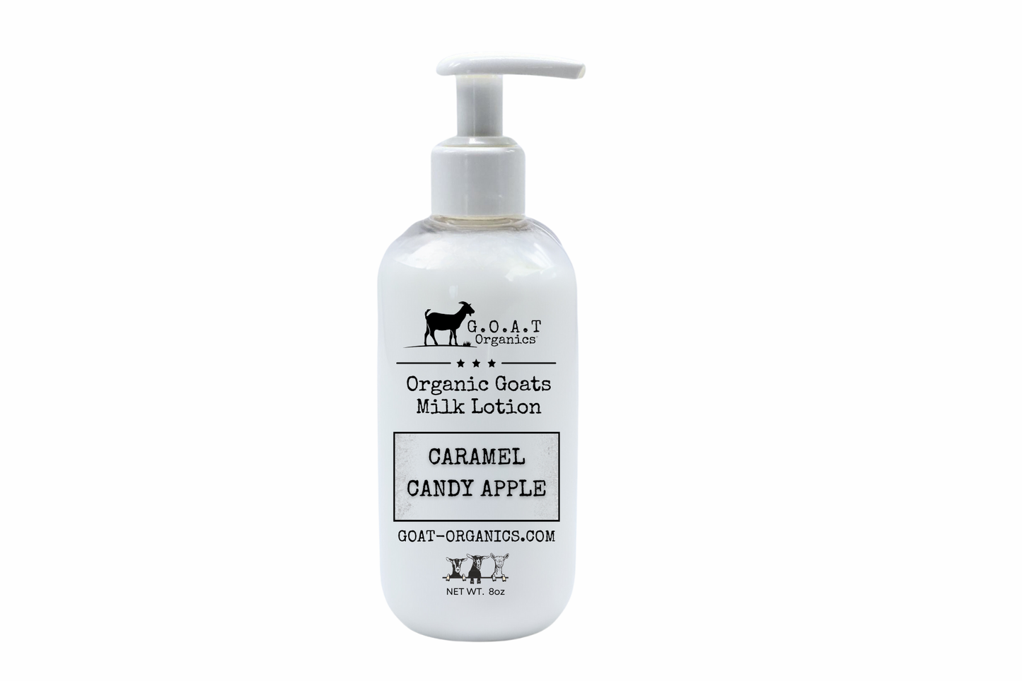Caramel Candy Apple Organic Goat Milk Lotion