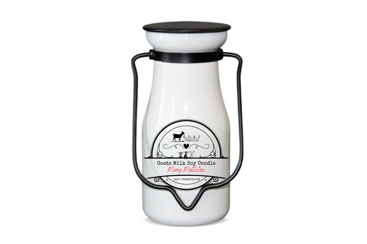 Merry Mistletoe Organic Goat Milk Candle