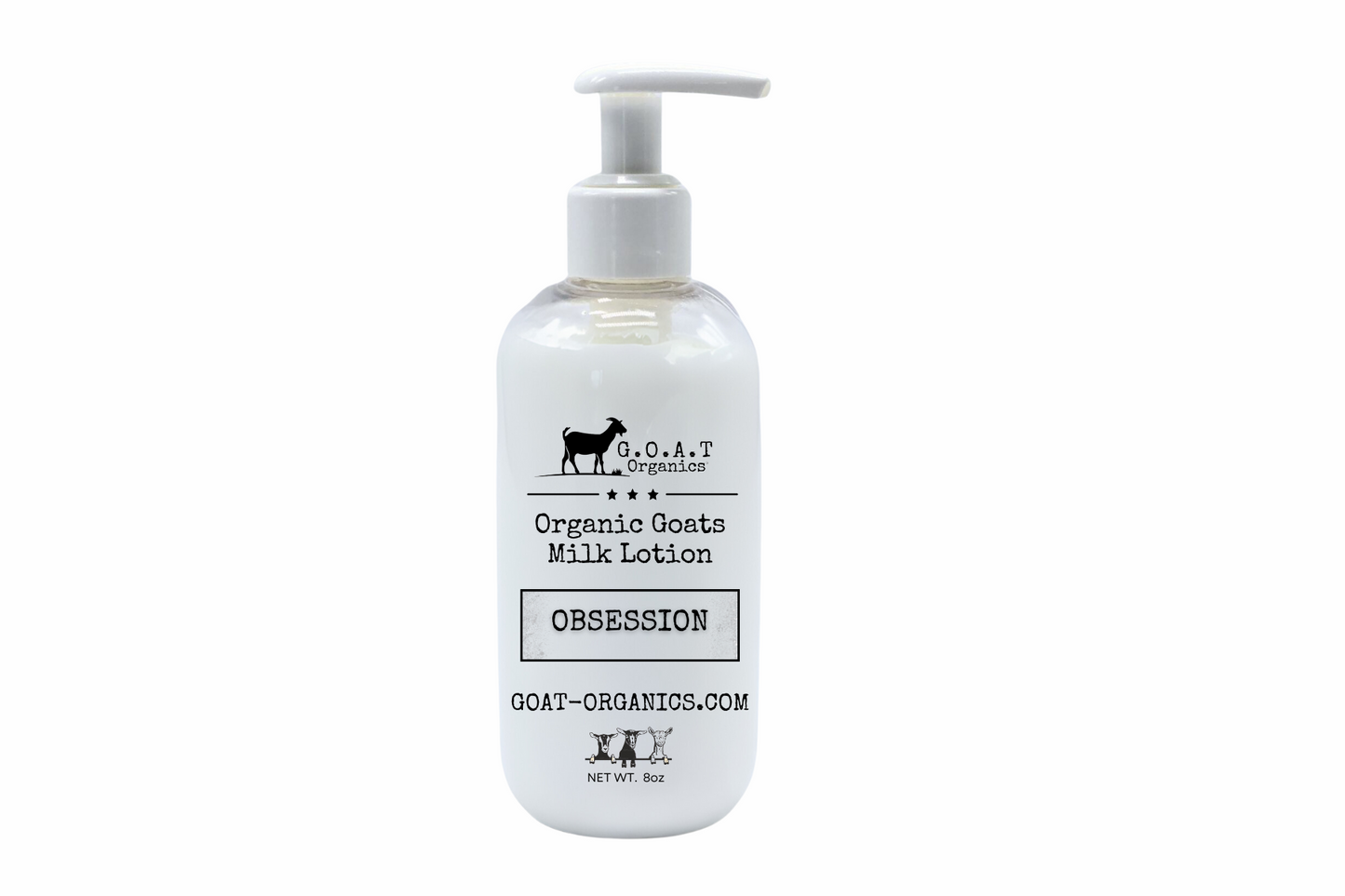 Obsession Organic Goat Milk Lotion