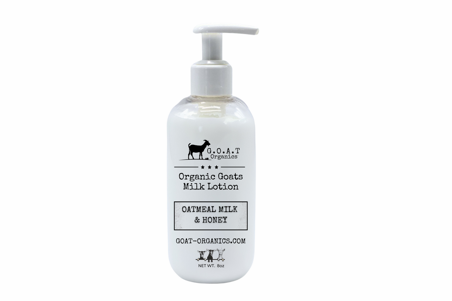 Oatmeal Milk & Honey Organic Goat Milk Lotion