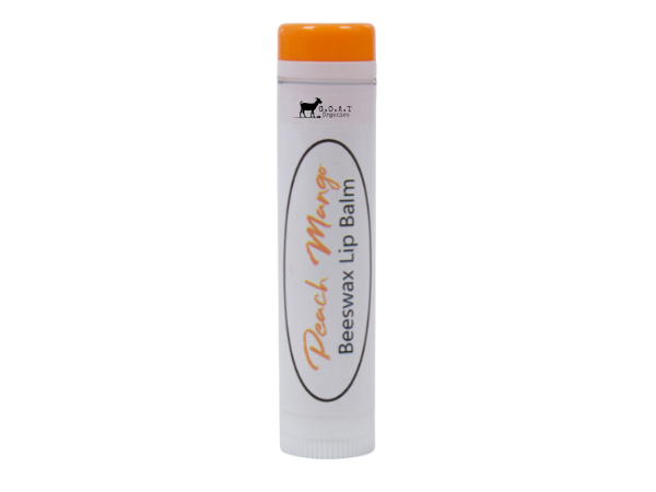 Goats Milk Bees Wax Lip Balm Peach Mango