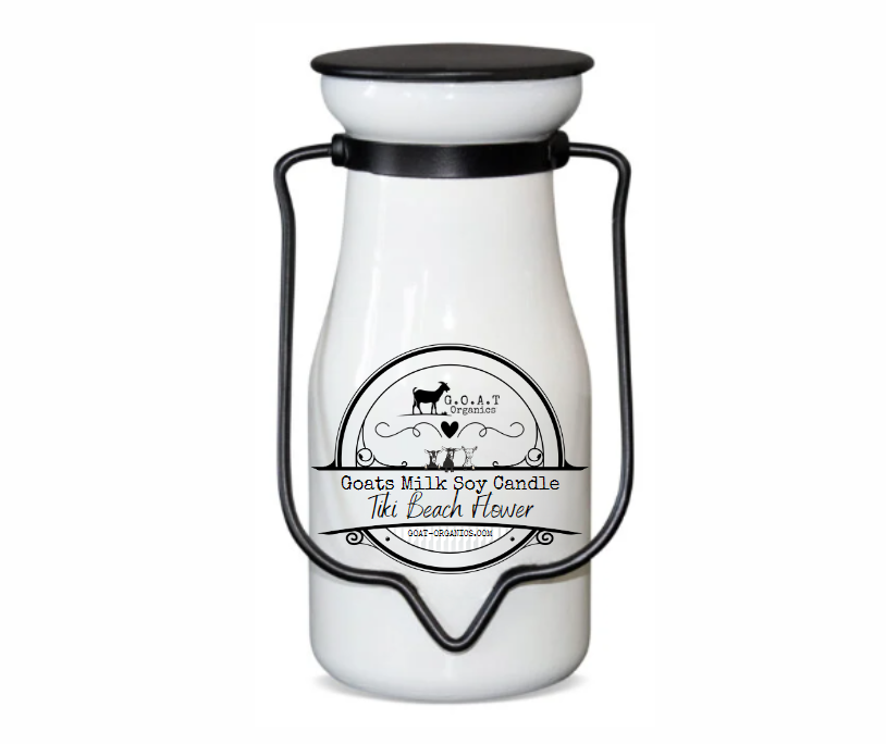 Tiki Beach Flower Organic Goat Milk Candle