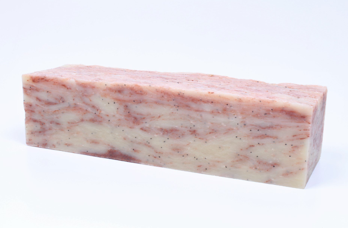 Strawberry Infusion Goats Milk Bar Soap - LIMITED EDITION SUMMER SCENT