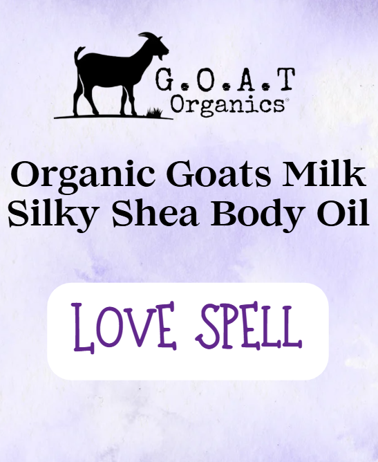 Organic Goats Milk Silky Shea Body Oil