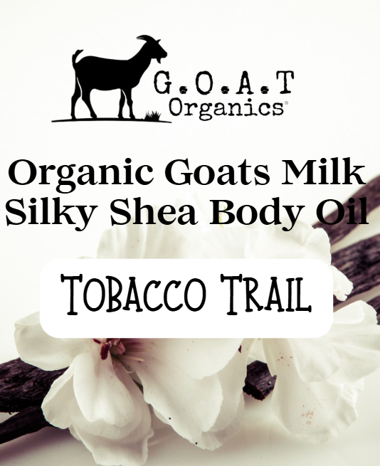 Organic Goats Milk Silky Shea Body Oil