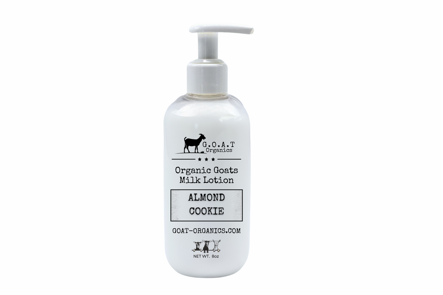 Almond Cookie Organic Goat Milk Lotion (Copy)