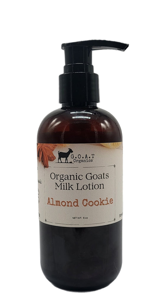 Almond Cookie Organic Goat Milk Lotion