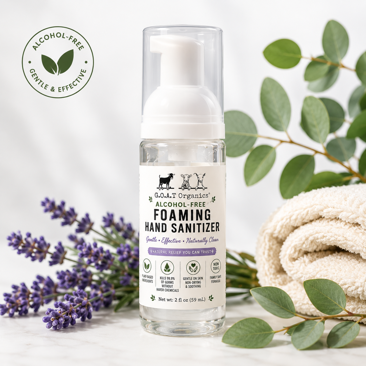 Alcohol Free Foaming Hand Sanitizer