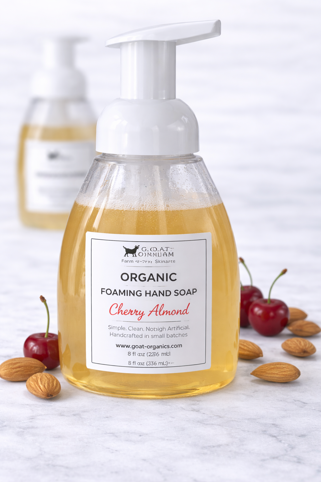 Organic Goat Milk Foaming Hand Soap – 8 oz