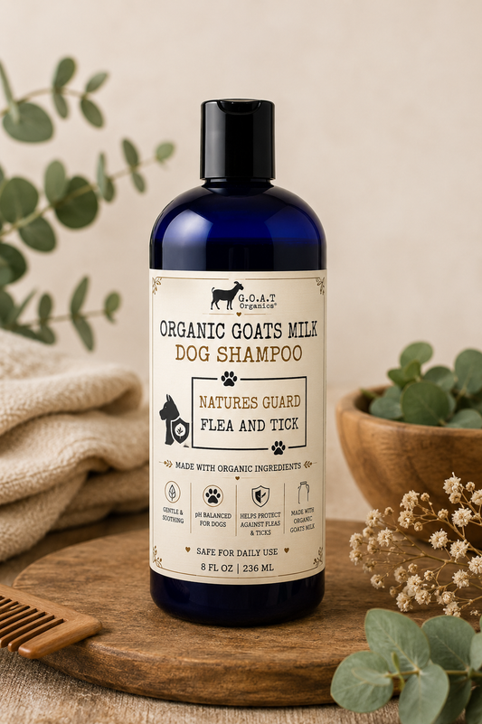 Natures Guard Flea & Tick Organic Goats Milk Dog Shampoo