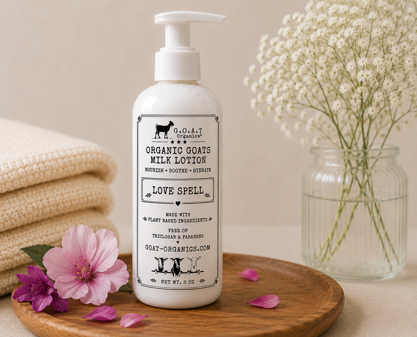 Love Spell Organic Goat Milk Lotion