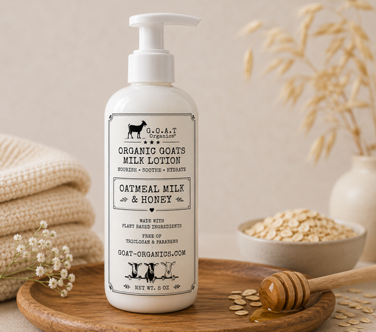 Oatmeal Milk & Honey Organic Goat Milk Lotion