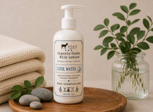 Cool Water Organic Goat Milk Lotion