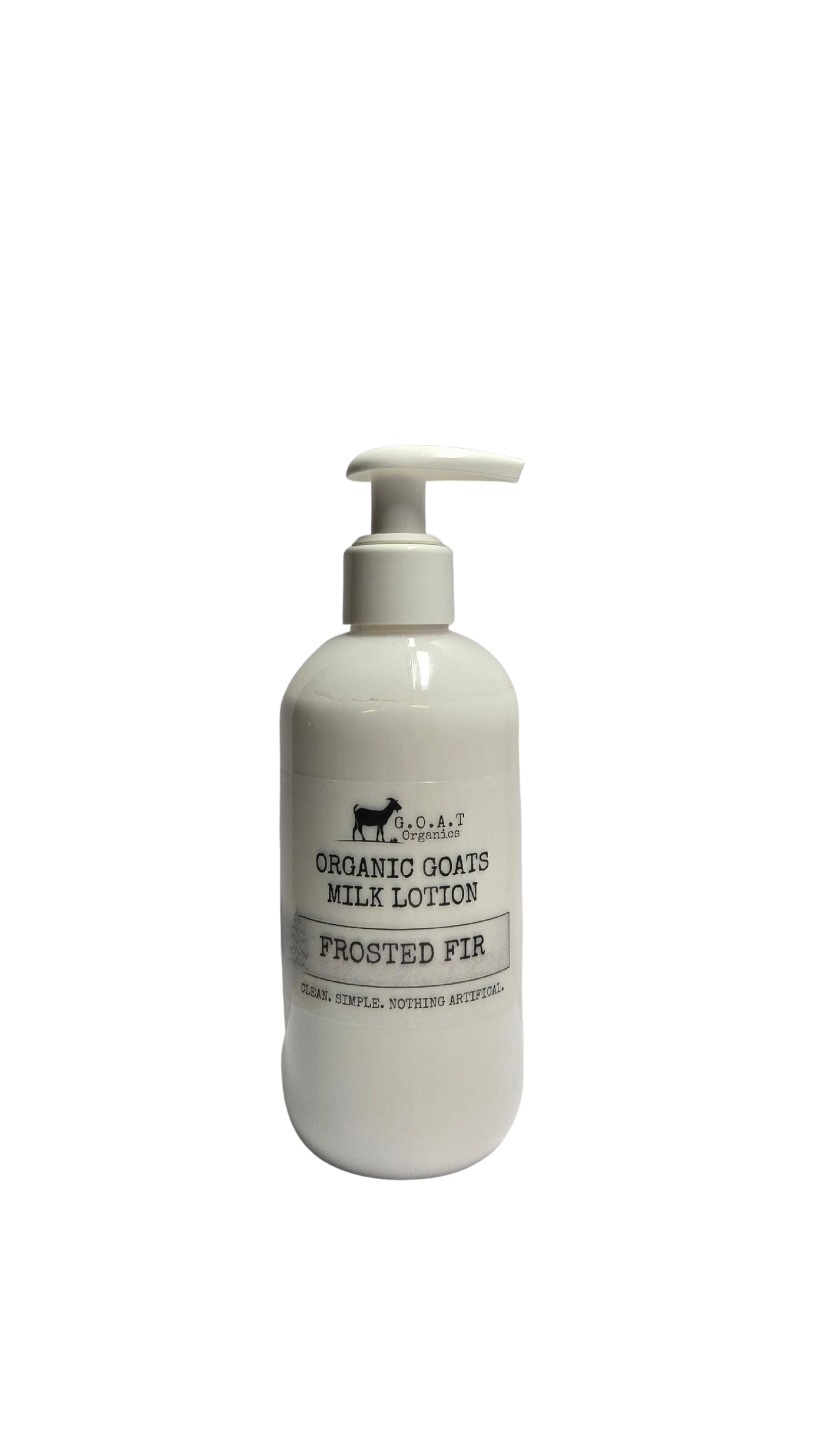 Frosted Fir Organic Goat Milk Lotion *Limited Edition Holiday Scent*