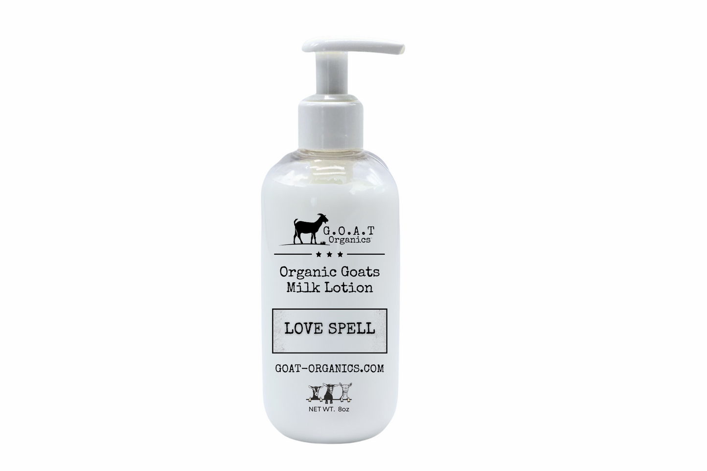 Love Spell Organic Goat Milk Lotion