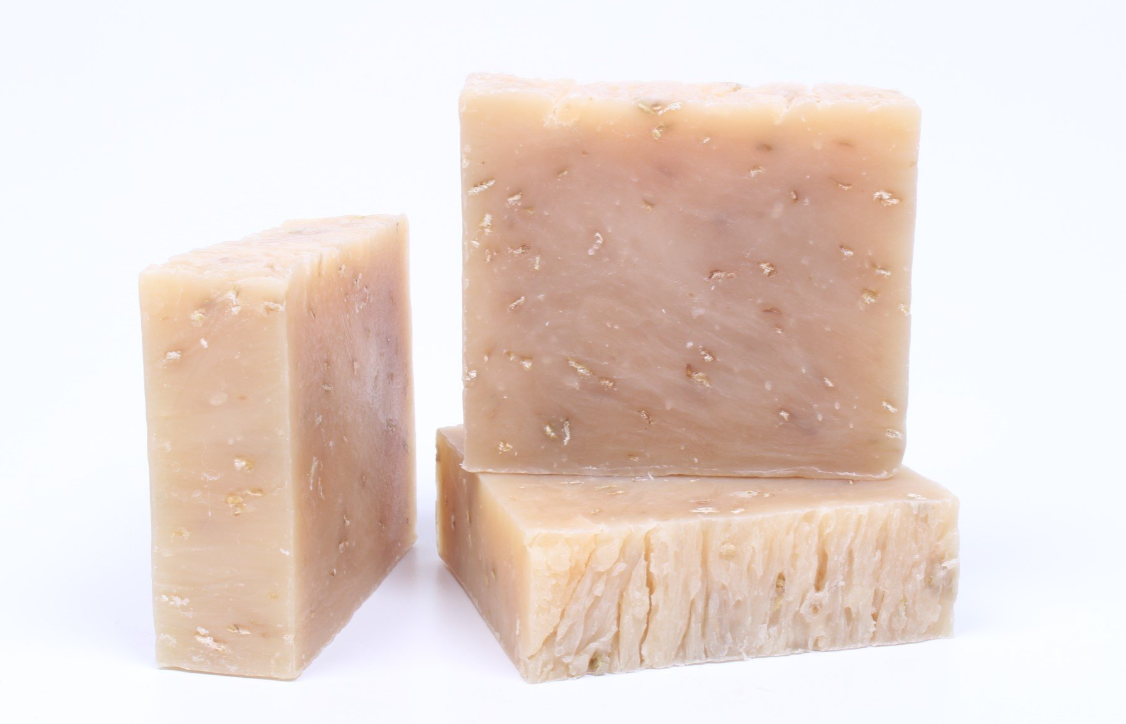 Lavender Oatmeal Goat Milk Bar Soap