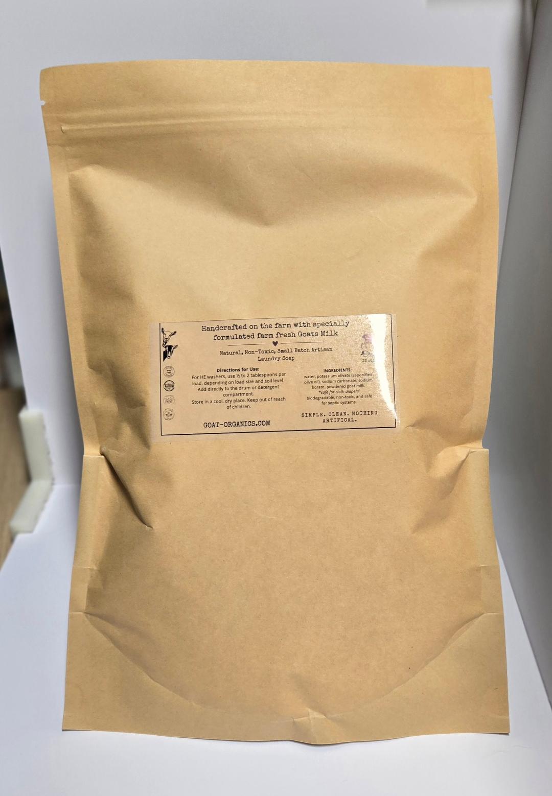 Organic Goat Milk Laundry Soap