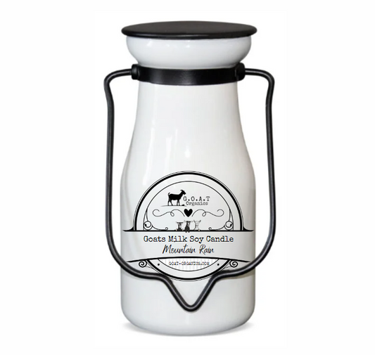 Mountain Rain Organic Goat Milk Candle