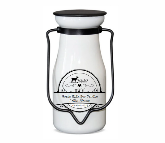 Cotton Blossom Organic Goat Milk Candle