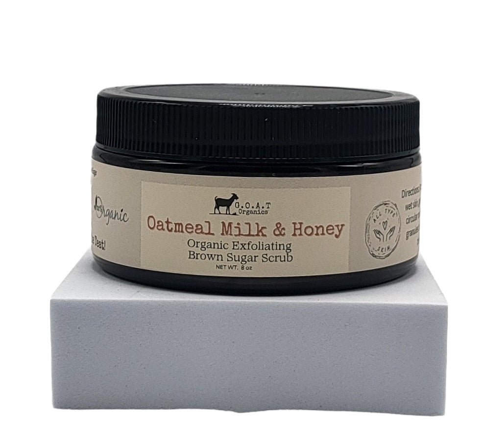 Oatmeal Milk & Honey Exfoliating Goat Milk Brown Sugar Scrub