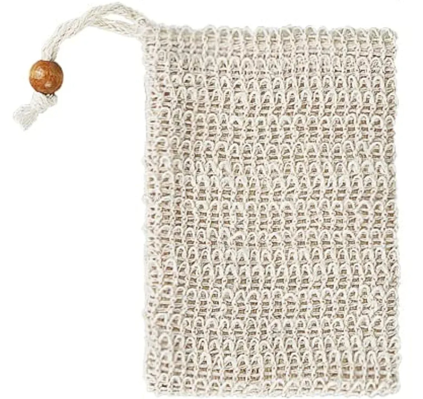 Natural Sisal Soap Saver & Exfoliating Pouch