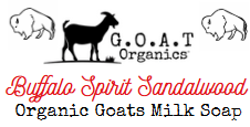 Buffalo Spirit Sandalwood Goat Milk Bar Soap